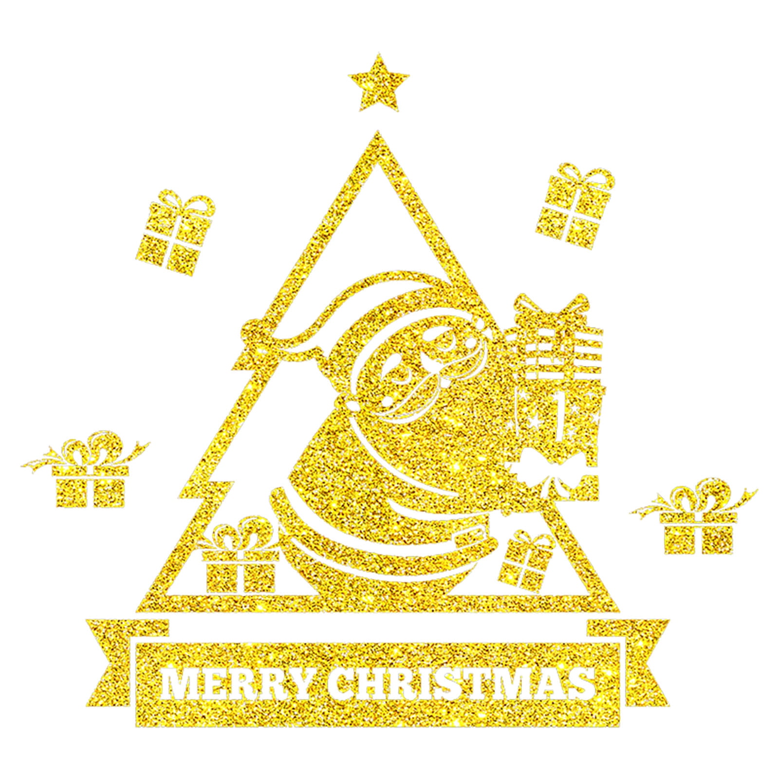 DIY Portable Window Decal Christmas Theme Snowflake Window Sticker 3d