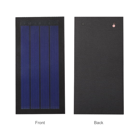 DIY Power Charger Diy 1W 6V Flexible Solar Panel Small Thin Amorphous Silicon Solar Cell DIY Waterproof Camping Portable Power Solar Panel Compatible for Light Fan Garden Pump