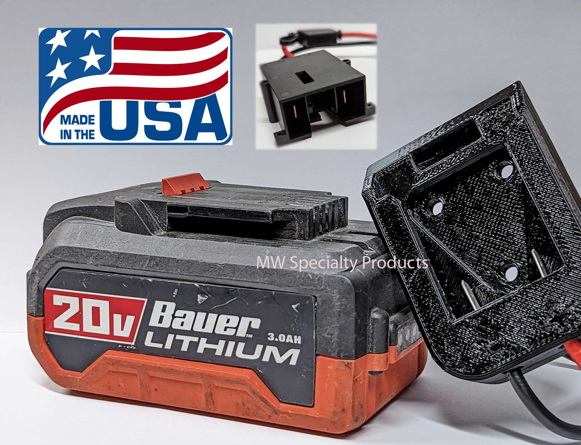 DIY Power Wheels Battery Adapter for Bauer 20V Power Wheels Upgrade Kit