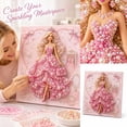 thumbnail image 1 of DIY Princess Pearl Diamond Painting Kit with Frame, 3D Shimmering Pearl Beads Art Craft for Adults, Elegant Ballerina Gemstone Dots Canvas for Home Wall Decor, Complete Drill Tools Included, 1 of 7