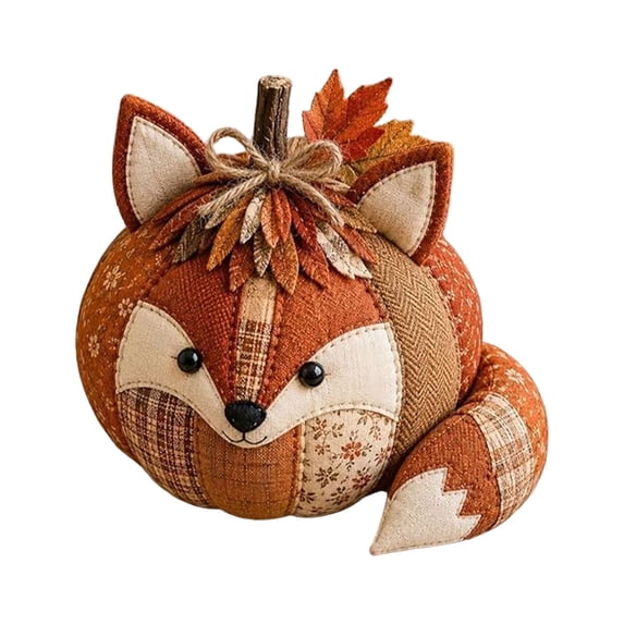 DIY Pumpkin Sewing Kit for Adults Halloween Quilting Craft Set, Fabric Sewing Supplies for Home Decor Projects, Beginner to Advanced Crafters, 20 x 3 cm Cloth Material, 20*15*3cm, Style A