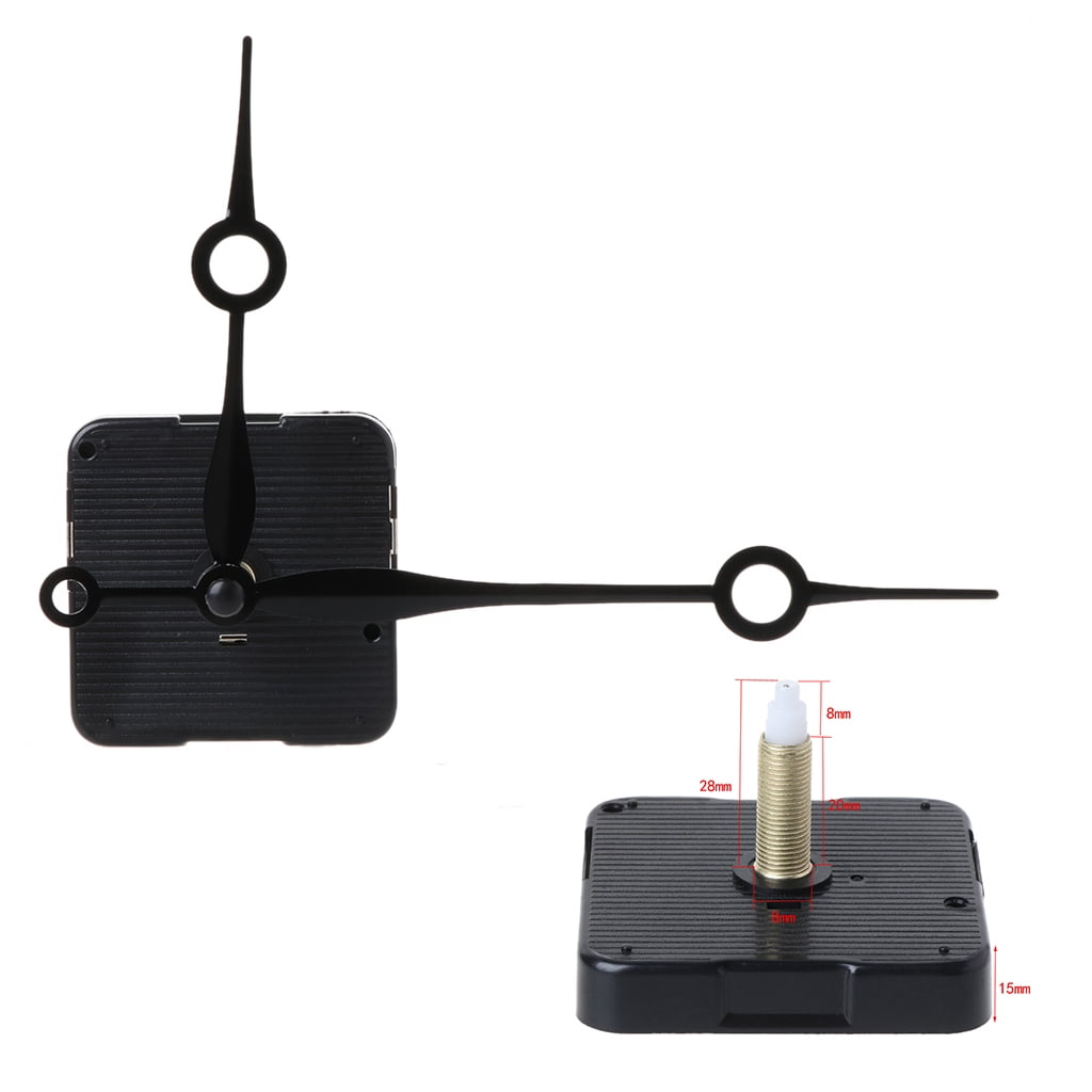 DIY Quartz Clock Movement Silent Kit Set Battery Powered Mechanism ...