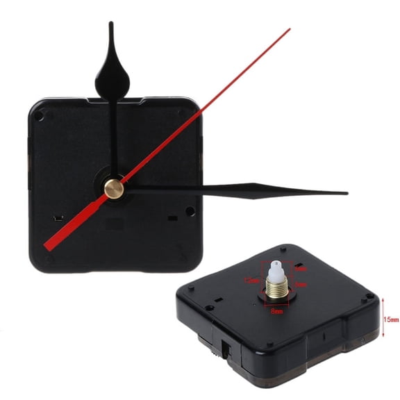 DIY Quartz Clock Movement Silent Kit Set Battery Powered Mechanism for Indoor Outdoor for Time Clocks Use