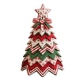 thumbnail image 1 of DIY Quilted Christmas Tree Kit, Fabric Quilting Patchwork Handmade, 3D Layered Ornament Sewing Set Gift for Adults, C, 1 of 7
