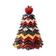 thumbnail image 1 of DIY Quilted Tree Craft Kit,Handmade Fabric Patchwork Tree Set with 4 Styles Seasonal Character Topper,Halloween & Harvest Tabletop Decor Ornaments for Home Decor Fall Party Decorations, 1 of 5