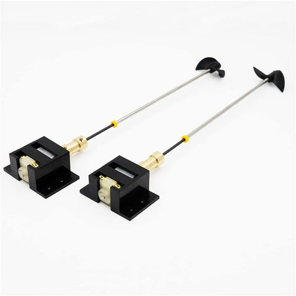 DIY RC Boat Motor Drive Set 130 Motor+Motor Seat+Copper Coupling+15cm Shaft+Propellers Kit