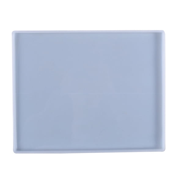 Rectangle Serving Board Crystal Epoxy Resin Mold Coaster Tray Silicone Mould DIY Crafts Fruit Dish Cup Mat Home Decorations Ornaments Casting Tools