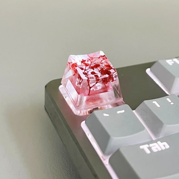 DIY Resin Mechanical Keyboard Keycaps, Customizable Creative Typing Style, Durable Resin, Intricate Designs, Easy to Install, for Mechanical Keyboards