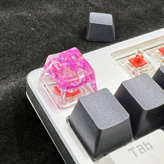 DIY Resin Mechanical Keyboard Keycaps, Customizable Creative Typing Style, Durable Resin, Intricate Designs, Easy to Install, for Mechanical Keyboards