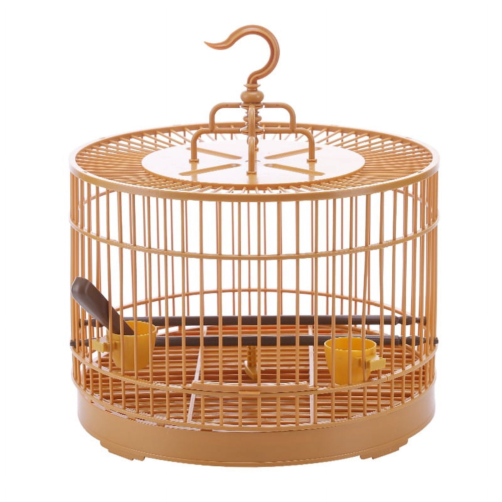 Curated visual reference: DIY Retro Round Bird Cage DIY Easy To Assemble Breathable Photo Inspiration