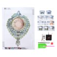 DIY Rhinestones Painting SpecialShaped Hand Made Clocks Pattern Crystal