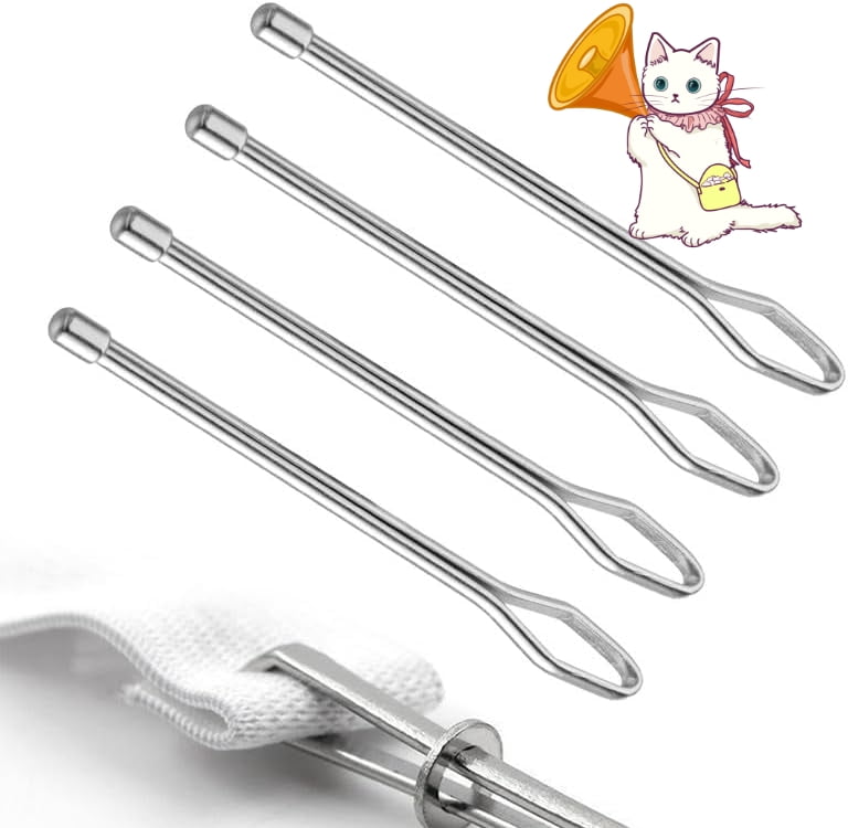 DIY Rope Threader Clip, Drawstring Stringing Tools, Metal Stringer ...