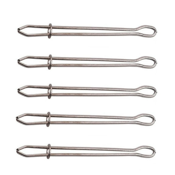 DIY Rope Threader Clip, Drawstring Tool Metal Easy Pull Drawstring Threader with Tweezer Sewing Tool for Elastic Sewing (Open Mouth)