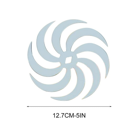 DIY Ruler Cutting Template 15 Inch Table Mat Pattern Guide Craft Measuring Tool Customizable Size Planner Acrylic Scrapbooking Stencil