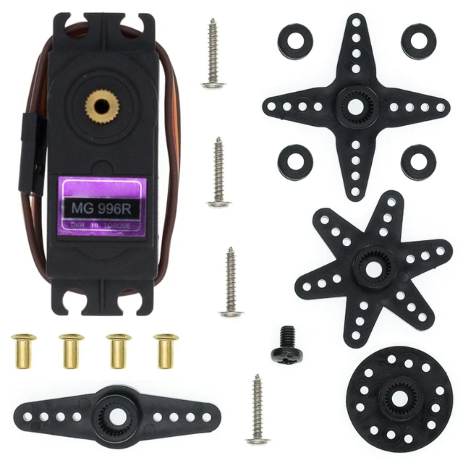 DIY SG90 MG995 MG996 MG90S Digital Servos Metal Gear JR Car RC Model