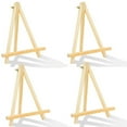 thumbnail image 1 of DIYMAG 4 Pack 9 Inch Wood Easels, Easel Stand for Painting Canvases, Art, and Crafts, Tripod, Painting Party Easel, Kids Student Tabletop Easels for Painting, 1 of 7