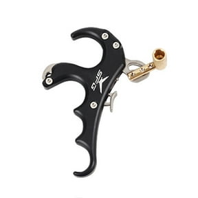 DIYMAG Archery Thumb Release for Compound Bow, 4 Finger Grip Bow Release, Aluminum Alloy Thumb Release Trigger with Allen Wrench