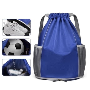 Pull String Backpack Bocaoying Waterproof Sports Drawstring Backpack, Swim Bag with Shoes ...
