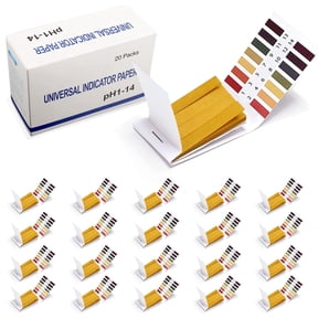 DIYMAG PH Test Strips, 1600 Strips Full Range 1-14 Universal pH Test Paper Litmus Paper pH Soap Making Testing Strips for Water Wine Saliva Urine Soil, 20 Pack (80/per pack)