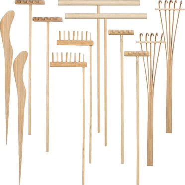 MAGICLULU 8 Pcs Mini Zen Sand Rakes Meditation Sand