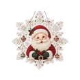 thumbnail image 1 of DIY Santa Claus Diamond Art Kits Christmas Tree Decorations, Pearl Art Kits Xmas Hanging Decor Gift, Christmas Pearl Art Kits for Adults, 1 of 6