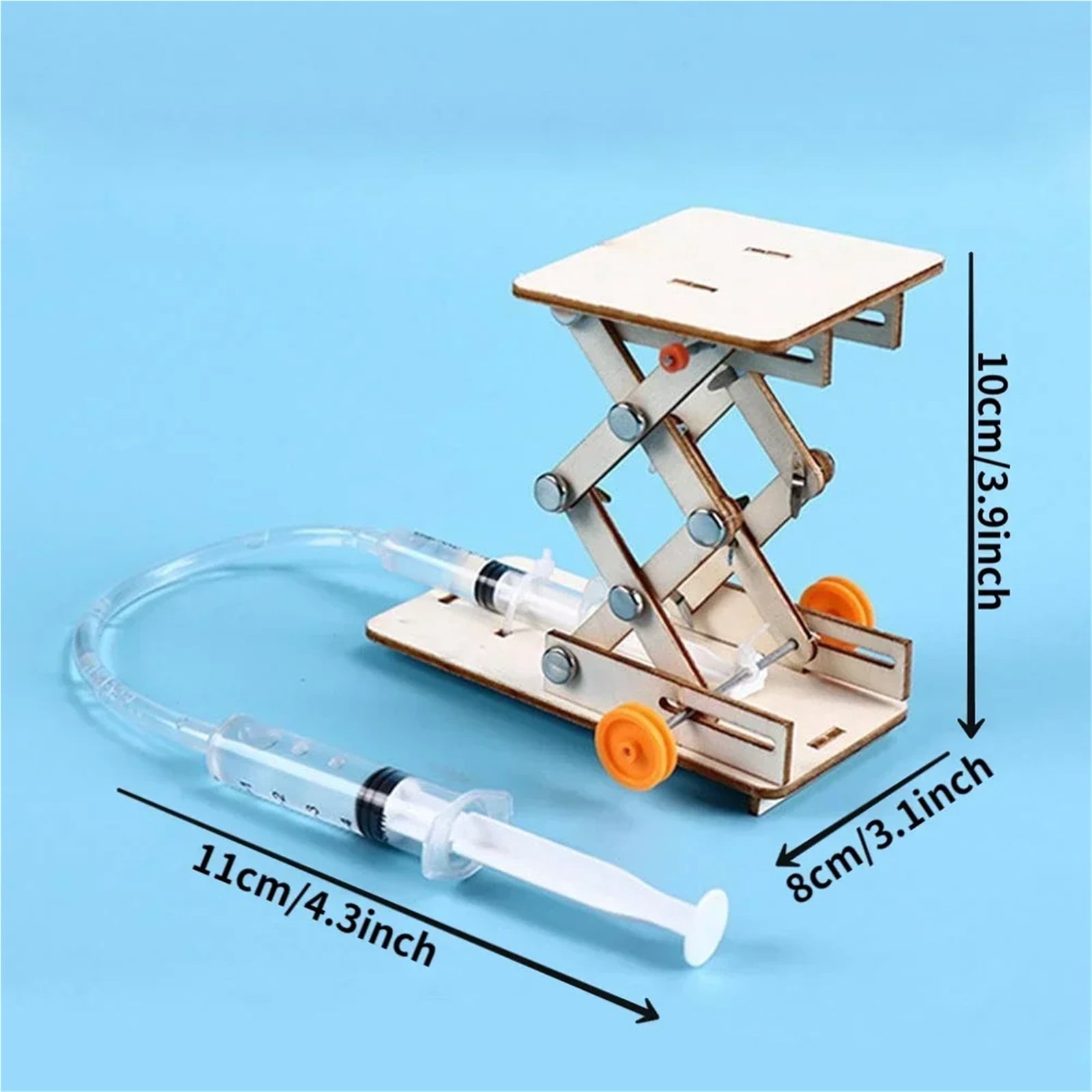DIY Science Toys Hydraulic Lift Table Model Educational Scientific ...