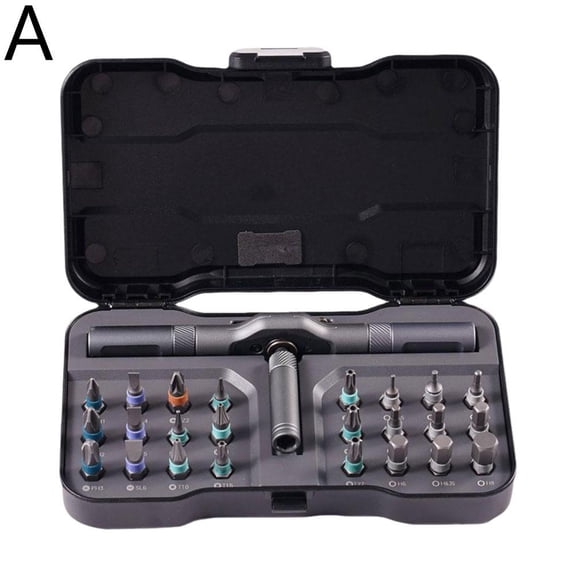 DIY Screwdriver 24 in 1,New Upgrade 24 In 1 Multi Bit Magnetic Screwdriver Set Multifunctional Toolbox,DIY Ratchet Screwdriver Set,Multifunctional Household Wrench Screwdriver Tool Combination Set