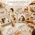thumbnail image 1 of DIY Sea Glass Art Kit, 3D Animal Mosaic Craft Kit for Adults Beginners, Handmade Glass Art with Display Easel, Cozy Home Decor Creative Birthday Holiday Gift, 1 of 8