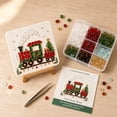 thumbnail image 1 of DIY Sea Glass Painting Christmas Hanging Ornament Kit – 5D Crystal Christmas Train Art Craft – Christmas Animal Sea Glass Art Decoration for Hand‑Making Home Tabletop Artwork, 1 of 7
