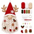 thumbnail image 1 of DIY Seasonal 3D Crochet Door Hanger Kit Collection,Easy Beginners Craft Kits for Adults,Halloween Christmas Holiday Decoration Handmade Ornament Gift Set,Spiral Decor(#01), 1 of 7