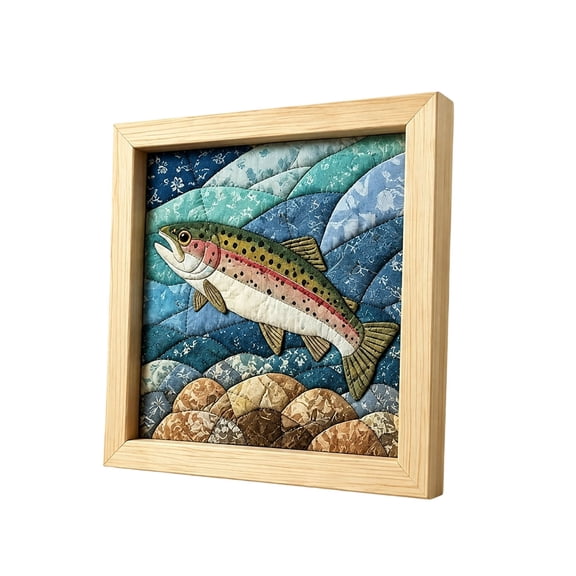 DIY Sew Art Relaxing Handmade Art Project for Adults, Creative Sewing Craft Kit for Relaxation, Handmade Home Decor Artwork