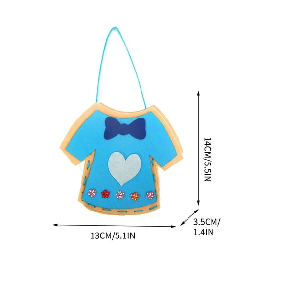 DIY Sewing Kit - Non-Woven Craft Bag with Threads & Instructions (Ages 6+)