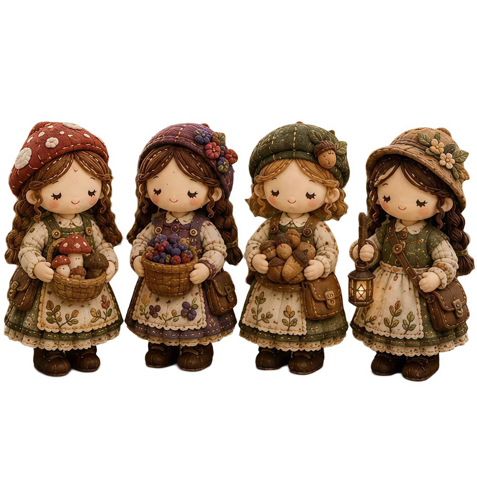 pre cut dress kits Diy Sewing Kit Patchwork Doll Fabric Plush Craft for Beginners Handmade Home Decor Gift Set, Size: One size Perfect to smooth out 尺寸:US 18W Width_40 - 60 inches Fabric Cute Blue Strapless Ruffled