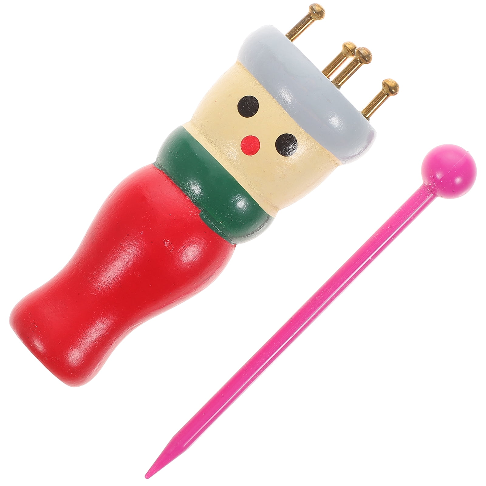 DIY Sewing Tool Yarn Wool Knitter Wooden Knitting Doll Braided Craft