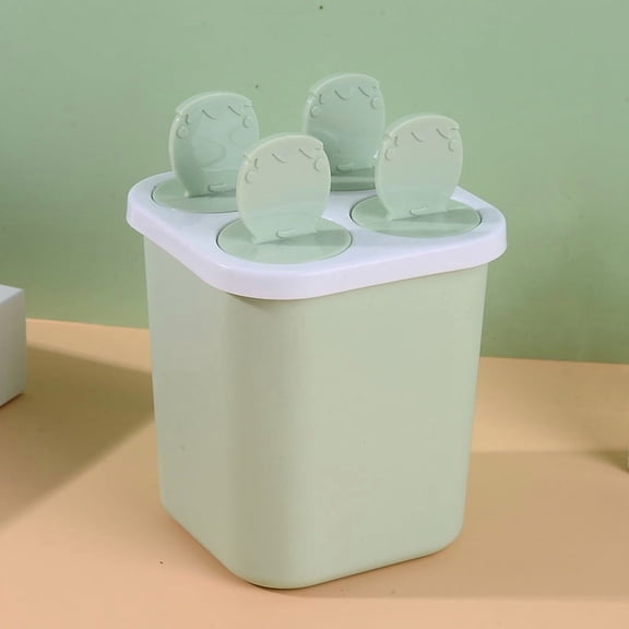 DIY Silicone Ice Cream Mold Box - Food Grade Popsicle Maker for Homemade Frozen Treats