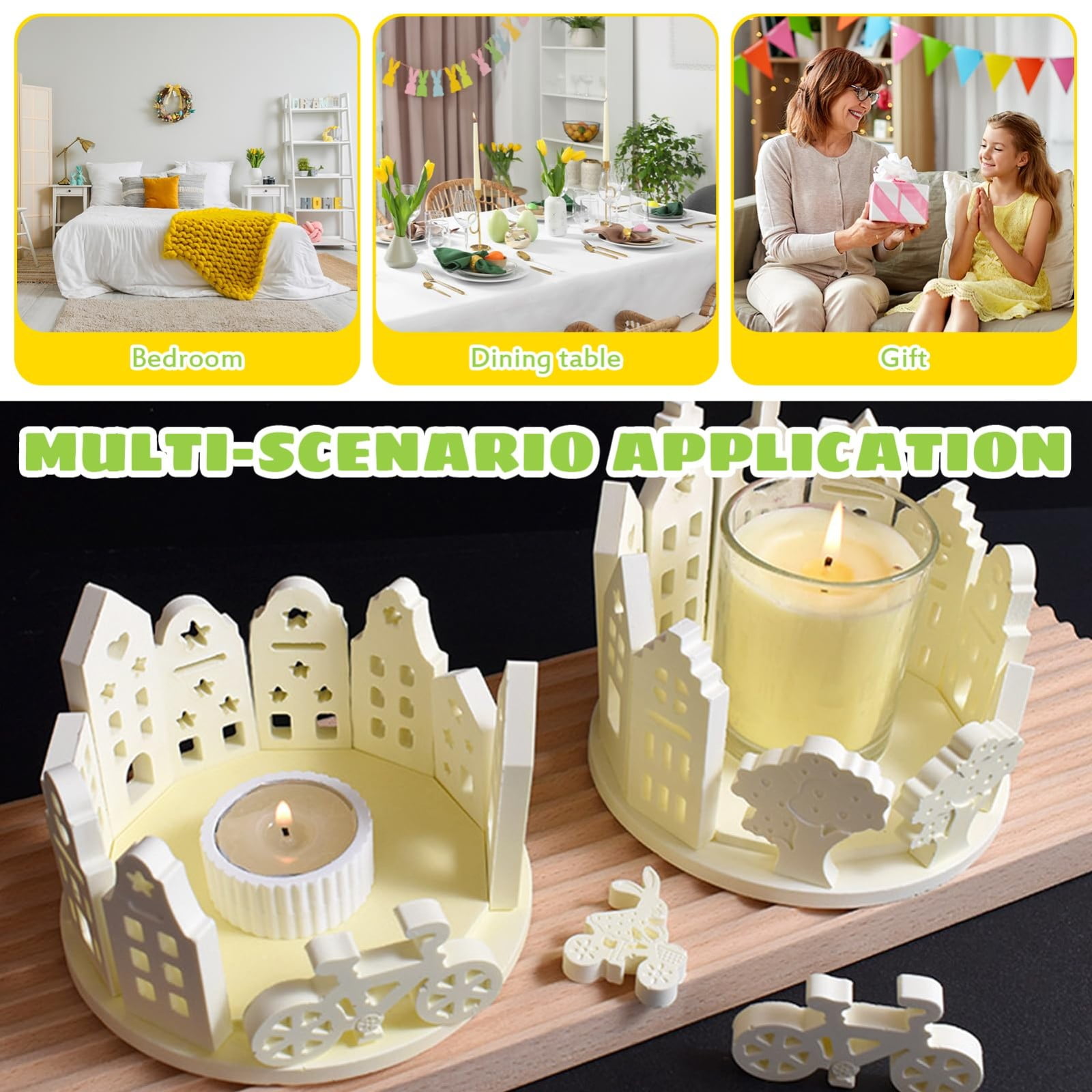DIY Silicone Mould,Silicone Mould Easter Bunny Silicone Casting Mould ...