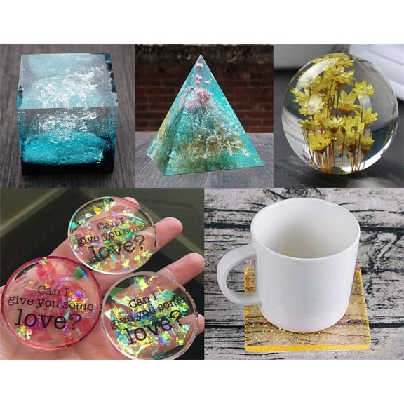 DIY Silicone Moulds Sphere Casting Kit for Resin Craft including Tools – Home Improvement Set for Projects