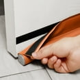 thumbnail image 1 of DIY Single Door Seam Upgraded Door Bottom Sweep Brush Window Weather Stripping Seal 48 Door Sweeps for Exterior Doors Door Frame Insulation Weather Stripping Rubber Foam Weather Seal Self Stick Tape, 1 of 8