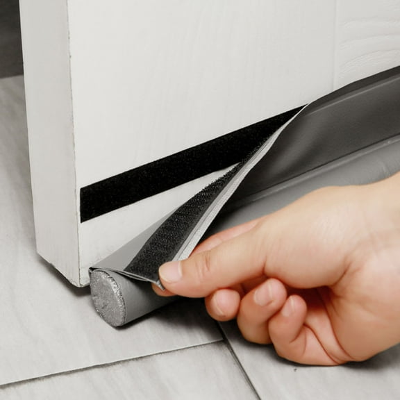 DIY Single Door Seam Upgraded Door Bottom Sweep Brush Window Weather Stripping Seal 48 Door Sweeps for Exterior Doors Door Frame Insulation Weather Stripping Rubber Foam Weather Seal Self Stick Tape