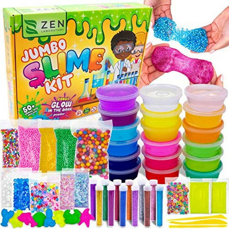 https://i5.walmartimages.com/seo/DIY-Slime-Kit-Girls-Boys-Ultimate-Glow-Dark-Glitter-Making-Arts-Crafts-Kits-Supplies-include-Big-Foam-Beads-Balls-18-Mystery-Box-Containers-filled-Cr_0cf507d4-6b98-4a79-898a-c4aa60ac8011.8a0ae76818a9b3f6059a0e42f25f2462.jpeg?odnHeight=768&odnWidth=768&odnBg=FFFFFF