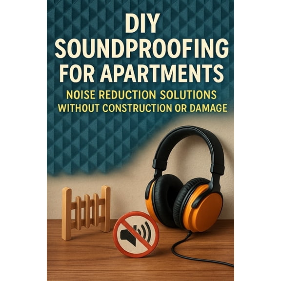 DIY Soundproofing for Apartments: Noise Reduction Solutions Without Construction or Damage, (Paperback)