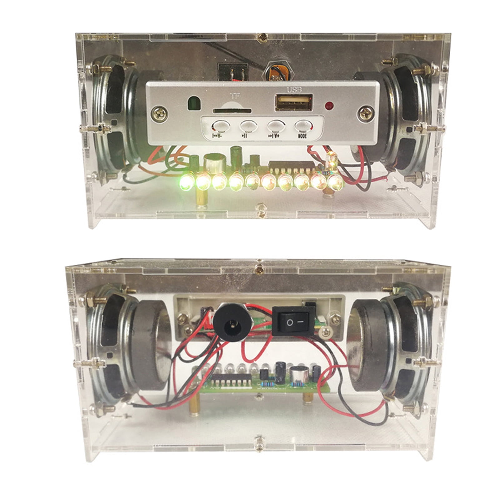 DIY Speaker Box Kit, Build Your Own DIY Kit, Small Voice Control Light