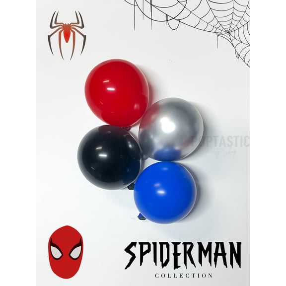 DIY Spiderman Garland Kit, Kids Birthday, Super Hero Party, Baby Shower, Birthday Decor