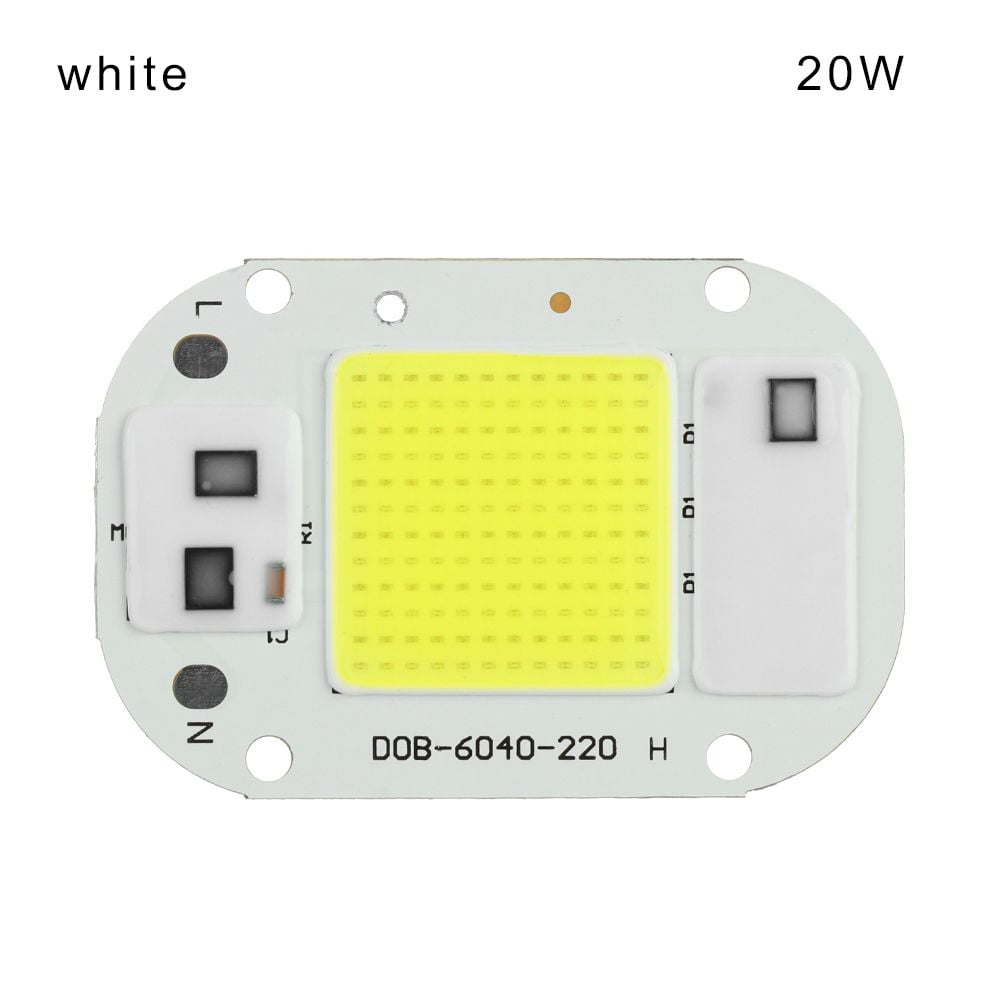 DIY Spotlight LED Grow Lights Light Bulb Chip Lamp Bead COB Lamp WHITE