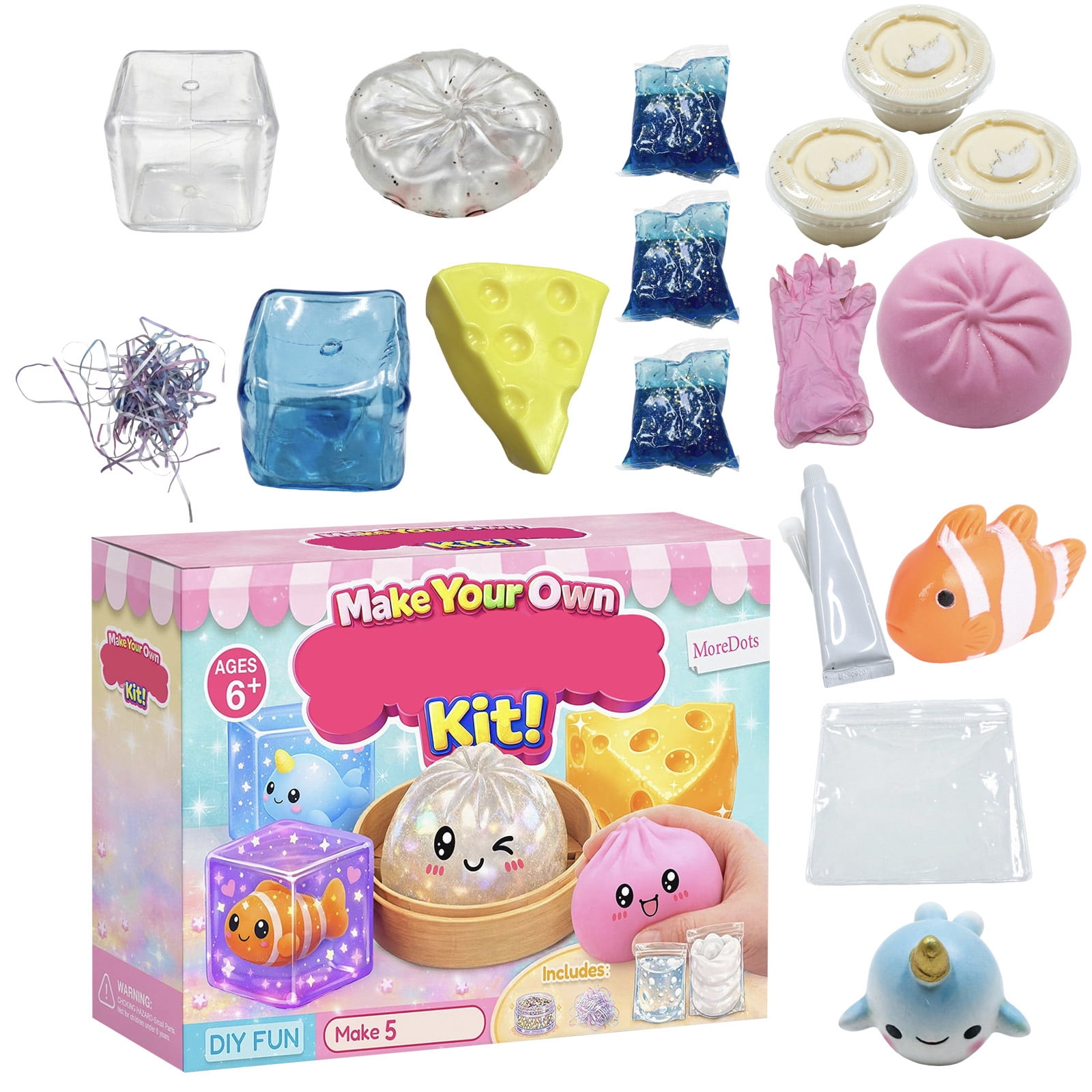 DIY Squishy Making Kit,Make Your Own Squishies All-in-One Squishy Maker ...