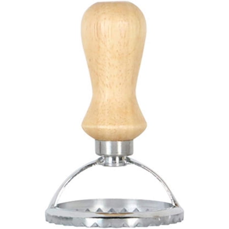 DIY Stainless Steel Pastry Crimpers Snack Pastry Dumplings Cake Mould Ravioli Stamp Set Cake Kitchen Pasta Mould Tools with Wooden Handle there
