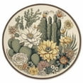 thumbnail image 1 of DIY Stamped Cross Stitch Kits Retro Cactus Flower for Beginners Easy 11CT Needlepoint Embroidery Counted Cross Stitch Kits Art Craft Wall Decoration and Gift 35x35cm(2), 1 of 9