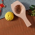 thumbnail image 1 of DIY Steamed Bun Mold, Wooden Moon Cake Mold, Flower Shape Cookie Stamps, Mid-Autumn Festival Wooden Baking Tool, Ideal for Creating Decorative Pastries for Holidays or Daily Baking, 1 of 4