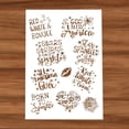 thumbnail image 1 of DIY Stencil Template for Painting on Wood Canvas Cake Furniture Wall, Reusable,Washable (4th July #2), 1 of 4