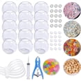 thumbnail image 1 of DIY Stress Ball Making Kit with Multi-Color Fillers, Empty TPR Ball Skins with Beads Fillers & Expander Tool, ASMR Squishies Maker Kit for Adults, Complete Anxiety Relief Craft Set, 1 of 10